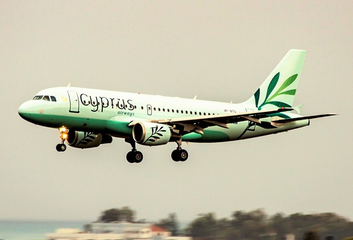Новый самолет Airbus A319 Cyprus Airways